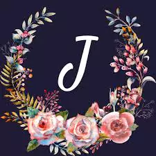stylish j letter dp